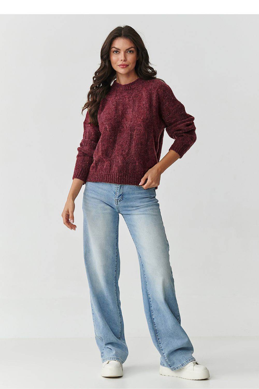 Pullover Model 217355 Makadamia - Stay Covered