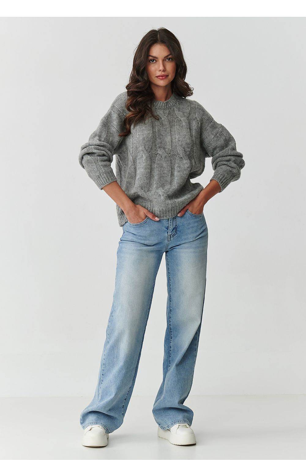 Pullover Model 217355 Makadamia - Stay Covered