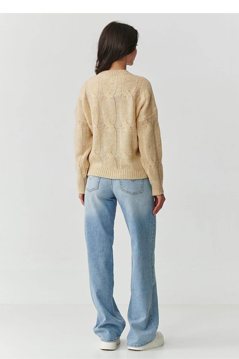 Pullover Model 217355 Makadamia - Stay Covered