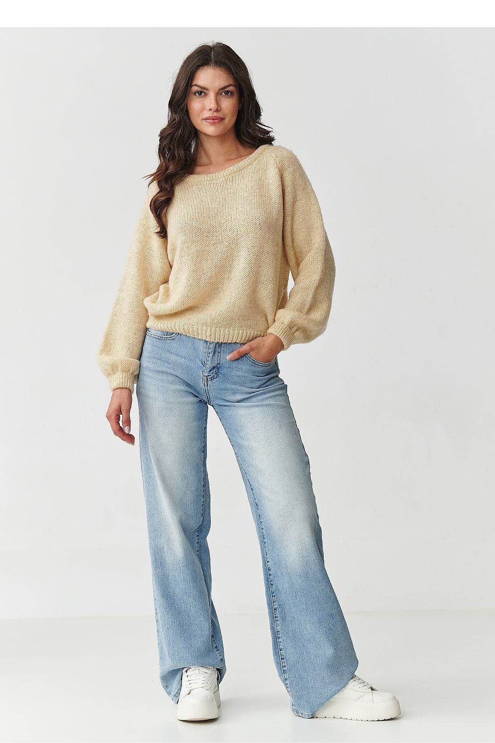 Pullover Model 217383 Makadamia - Stay Covered