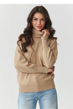 Rollkragenpullover Model 217392 Makadamia - Stay Covered