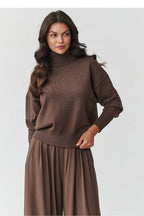 Rollkragenpullover Model 217392 Makadamia - Stay Covered