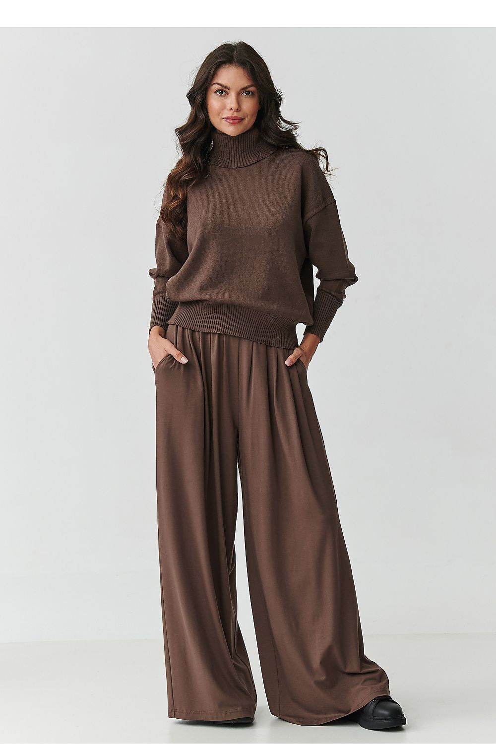 Rollkragenpullover Model 217392 Makadamia - Stay Covered