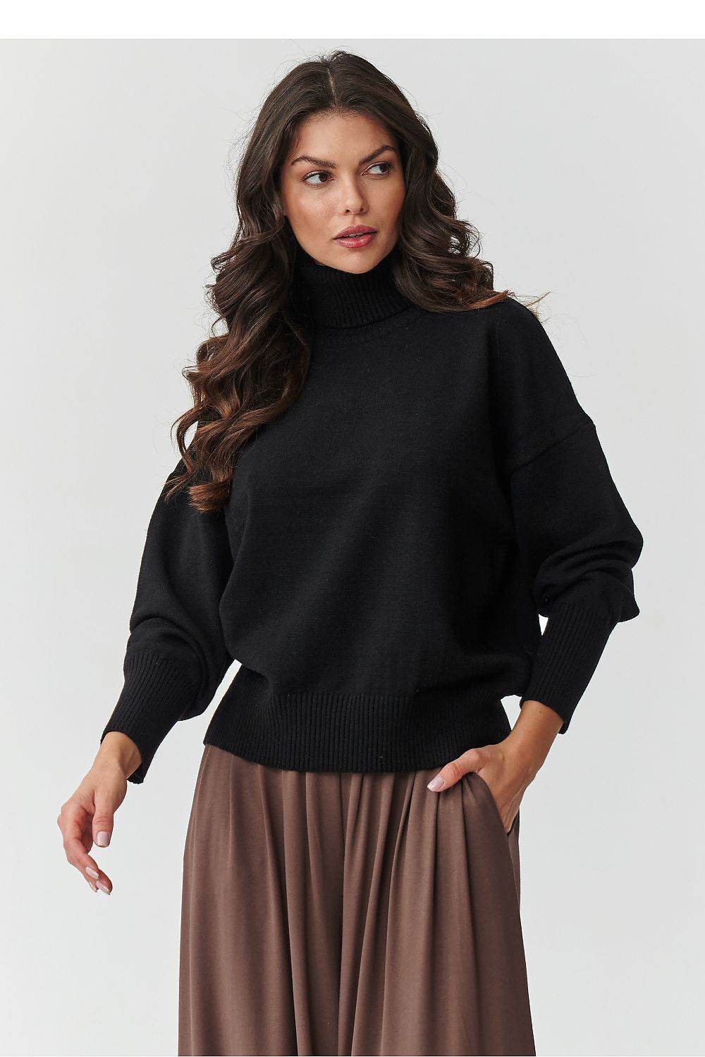 Rollkragenpullover Model 217392 Makadamia - Stay Covered
