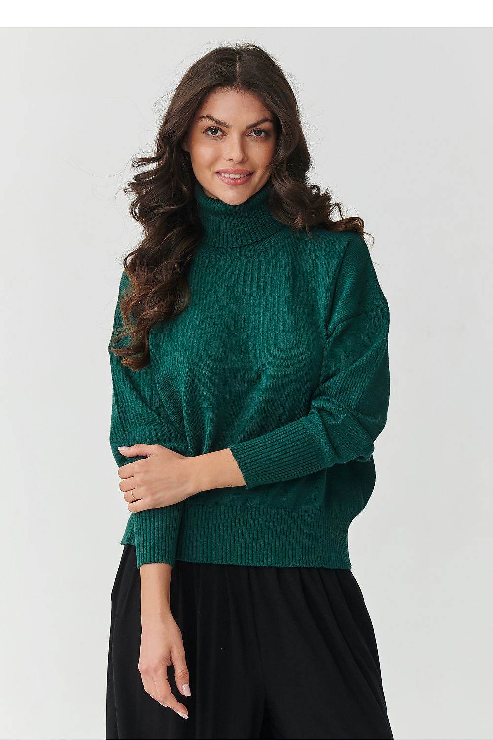 Rollkragenpullover Model 217392 Makadamia - Stay Covered