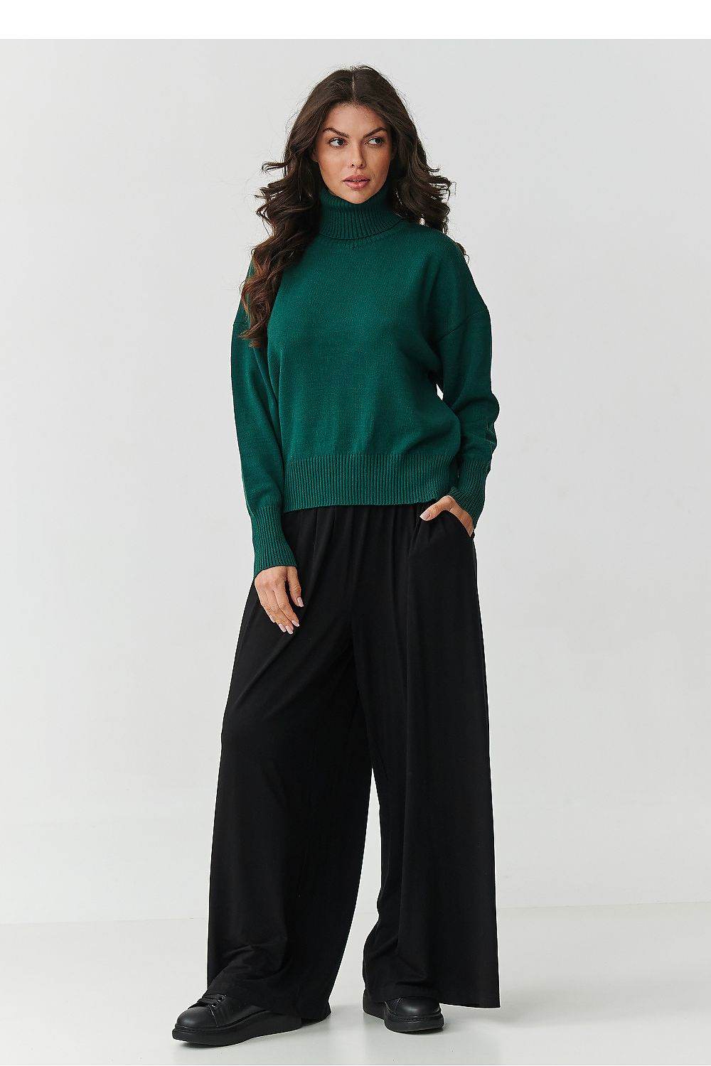 Rollkragenpullover Model 217392 Makadamia - Stay Covered