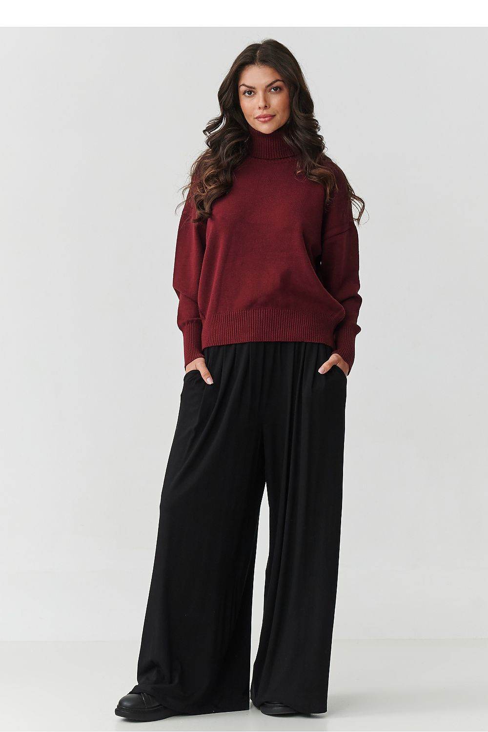 Rollkragenpullover Model 217392 Makadamia - Stay Covered
