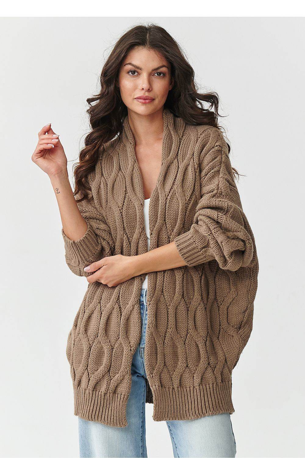 Cardigan Model 217406 Makadamia - Stay Covered