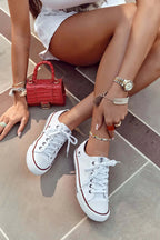 Sneakers Model 218046 Step in style - Stay Covered