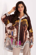  Langarm Hemd model 218396 Rue Paris 