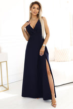  Langes Kleid model 219157 Numoco 
