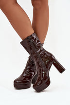  Stiefeletten mit Absatz model 219265 Step in style 