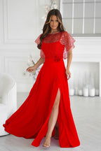  Langes Kleid model 219688 Bicotone 