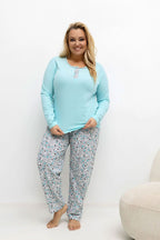  Übergrößen-Pyjama model 221184 Forever Pink 