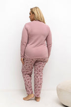  Übergrößen-Pyjama model 221193 Forever Pink 