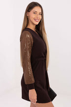  Kurzes Kleid model 221559 Italy Moda 