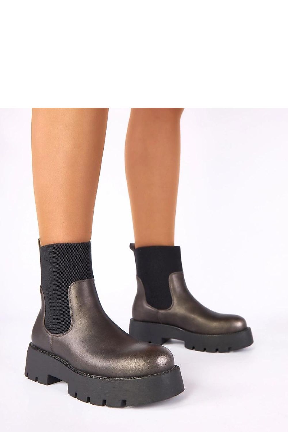  Stiefeletten mit Platform model 222343 Solea 