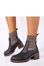  Stiefeletten mit Absatz model 222348 Solea 