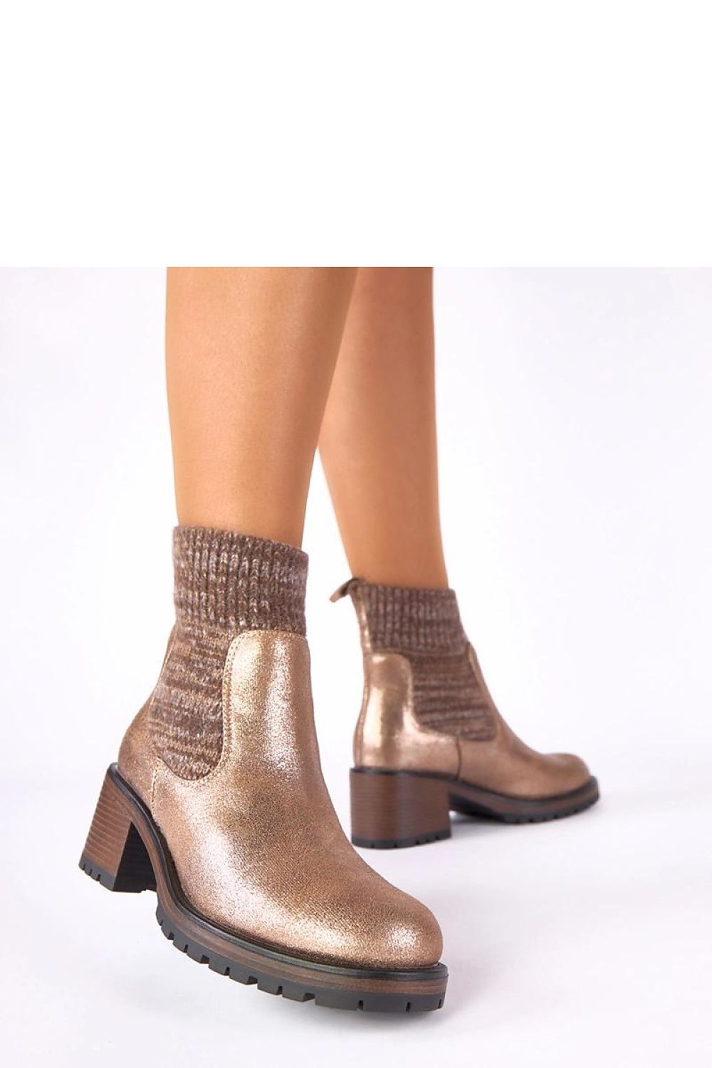  Stiefeletten mit Absatz model 222349 Solea 