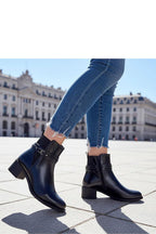  Stiefeletten mit Absatz model 222370 Solea 