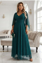  Langes Kleid model 222464 Numoco 