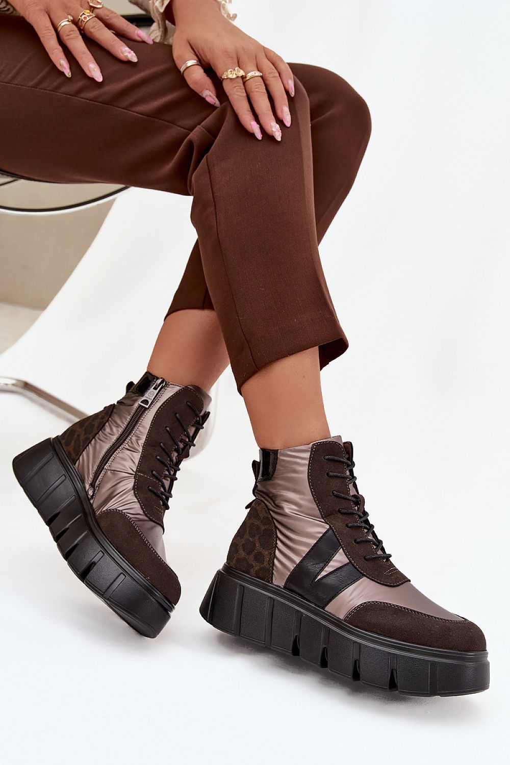  Stiefeletten mit Platform model 222521 Step in style 