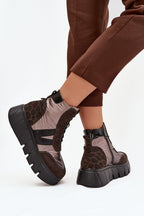  Stiefeletten mit Platform model 222521 Step in style 