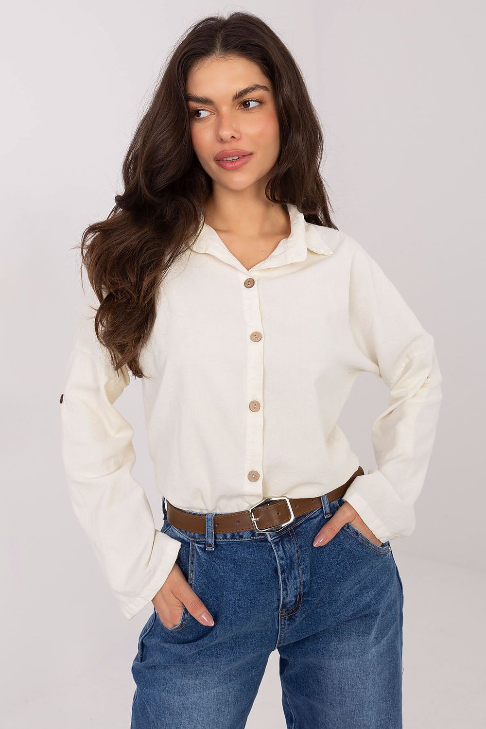  Langarm Hemd model 222883 Italy Moda 