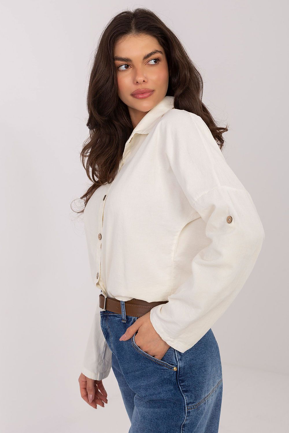  Langarm Hemd model 222883 Italy Moda 