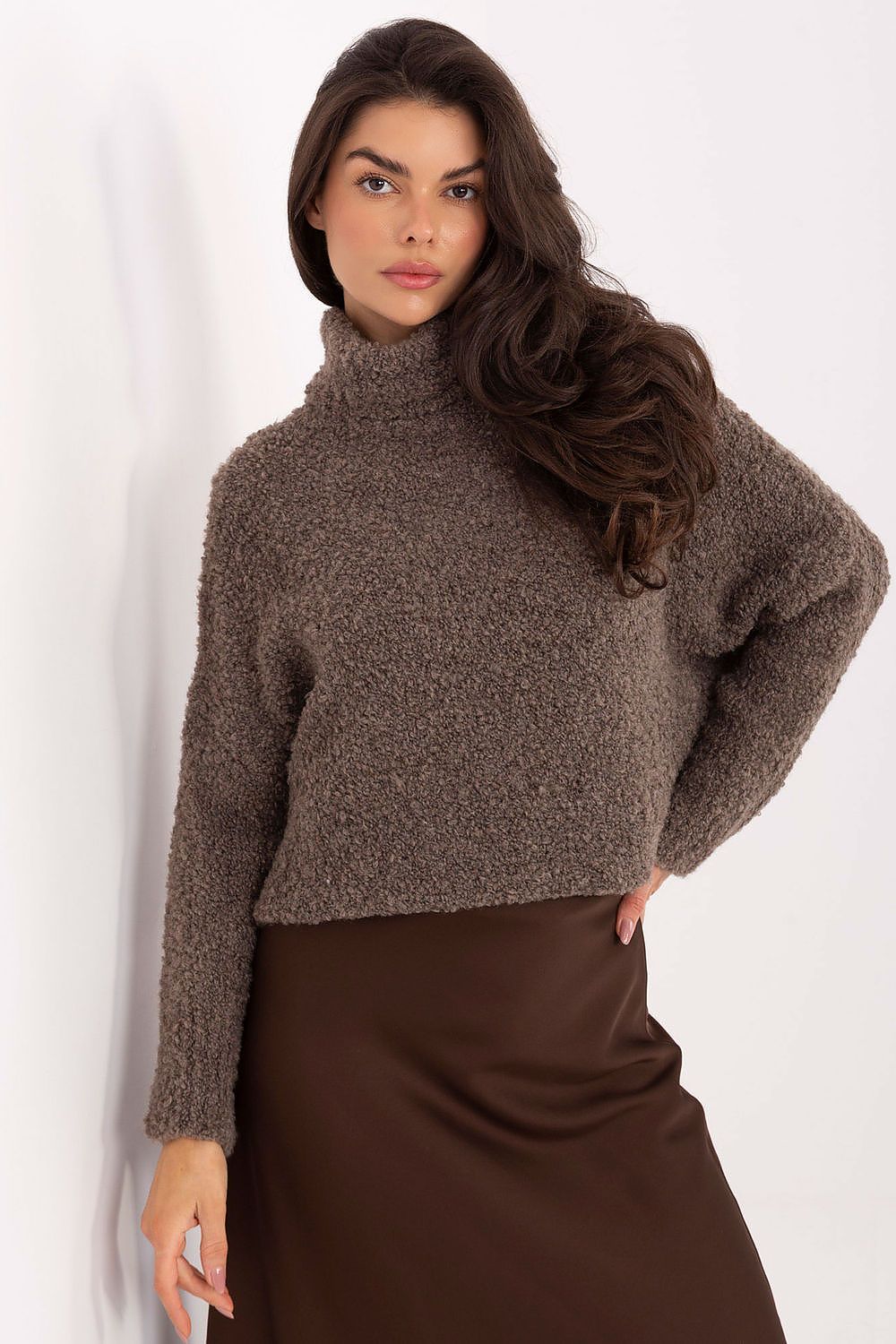  Rollkragenpullover model 223084 Factory Price 