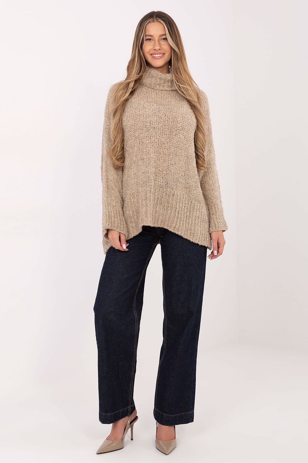  Rollkragenpullover model 223087 Factory Price 