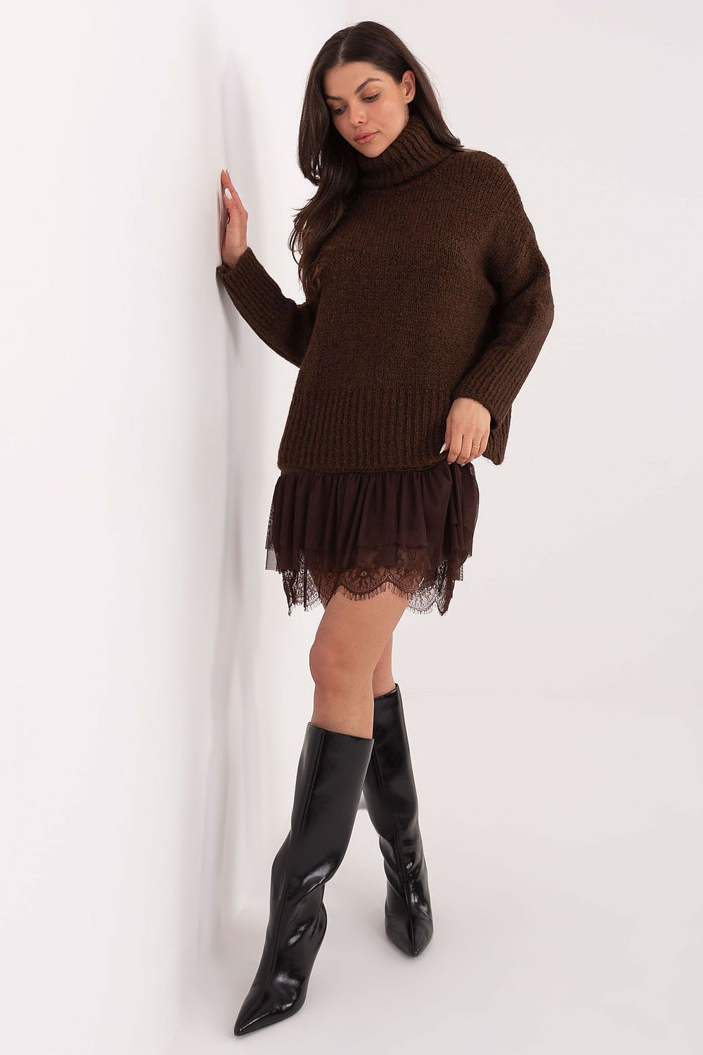  Rollkragenpullover model 223094 Factory Price 