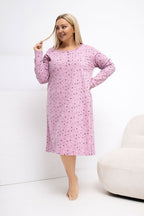  Nachthemden in großen Größen model 223303 Forever Pink 