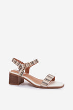  Sandalen mit Absatz model 225111 Step in style 