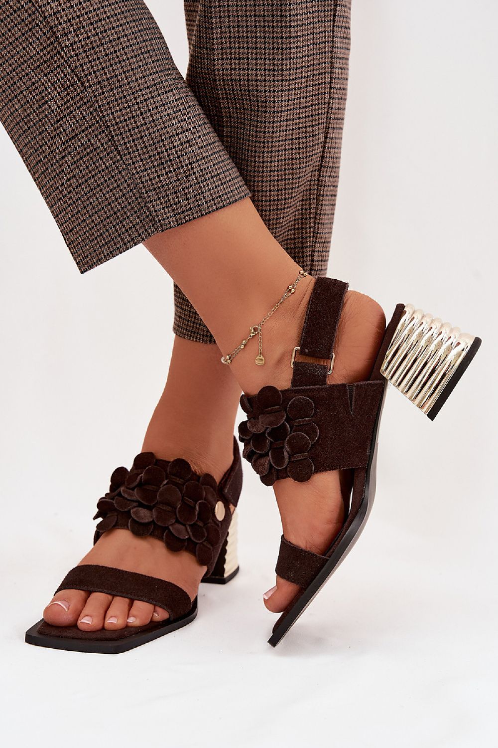  Sandalen mit Absatz model 225347 Step in style 