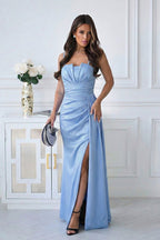  Langes Kleid model 225366 Bicotone 