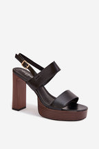  Sandalen mit Absatz model 226116 Step in style 