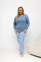  Übergrößen-Pyjama model 226131 Forever Pink 