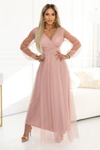  Langes Kleid model 227087 Numoco 