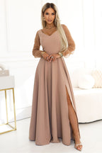  Langes Kleid model 227090 Numoco 