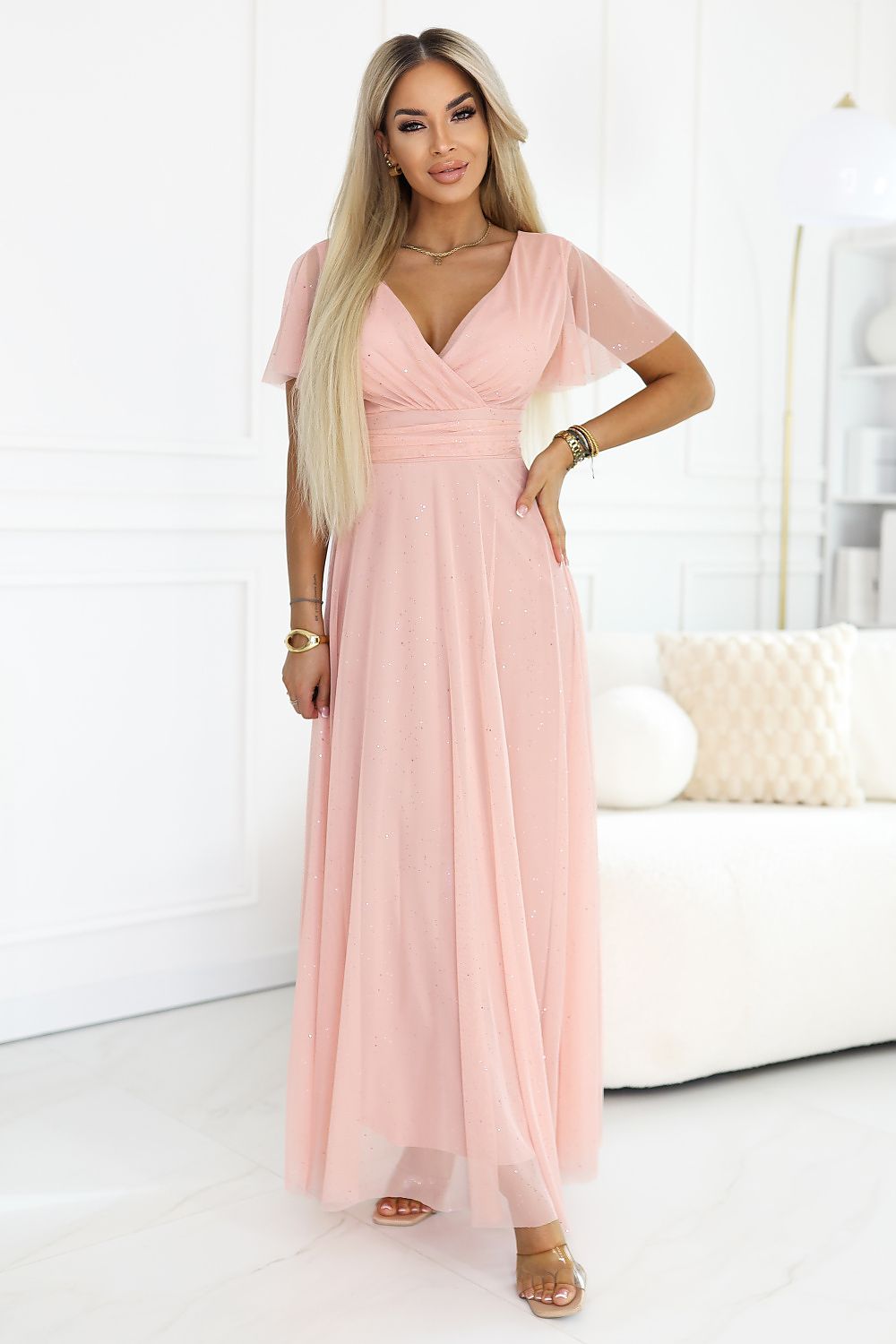  Langes Kleid model 227095 Numoco 