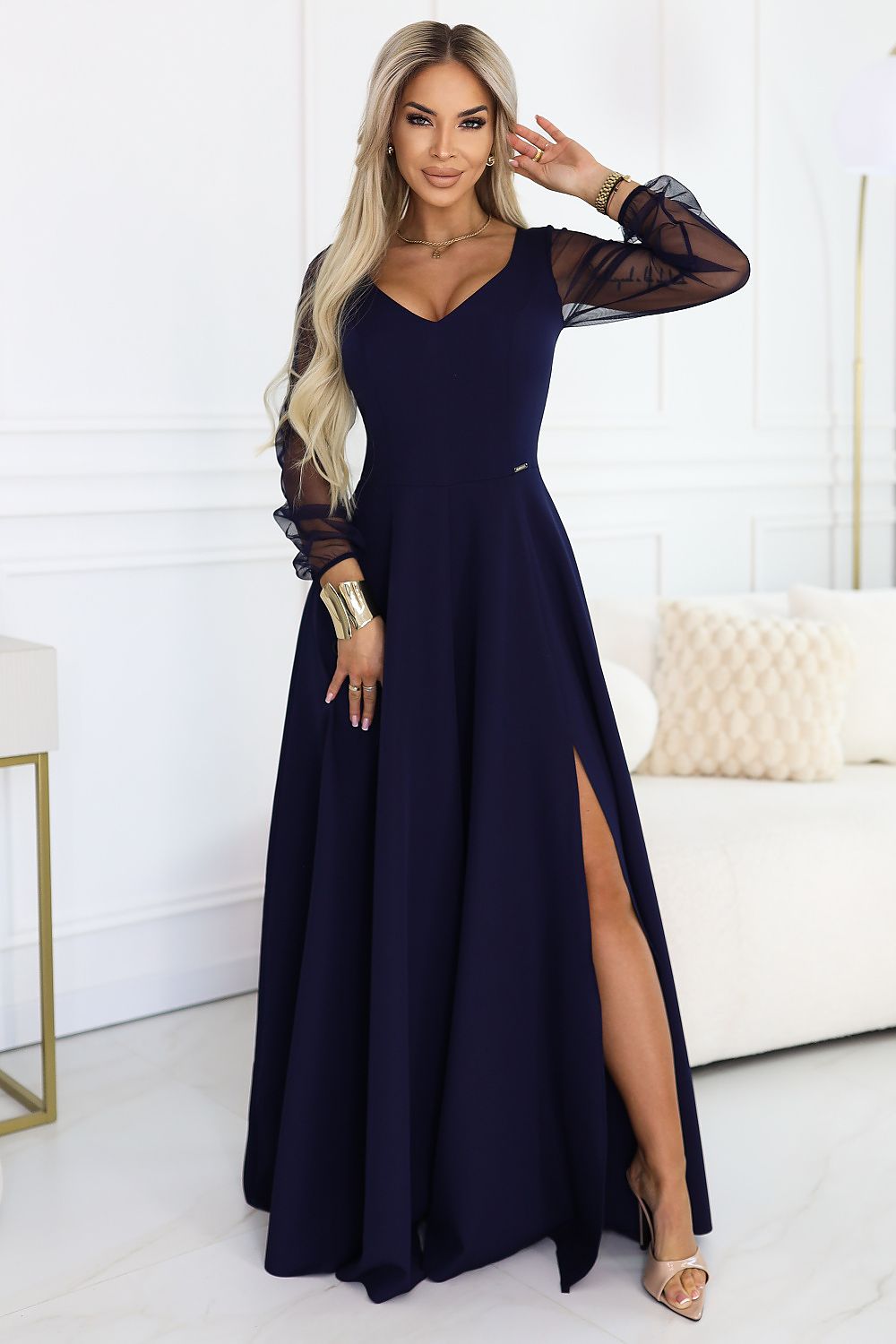  Langes Kleid model 227099 Numoco 