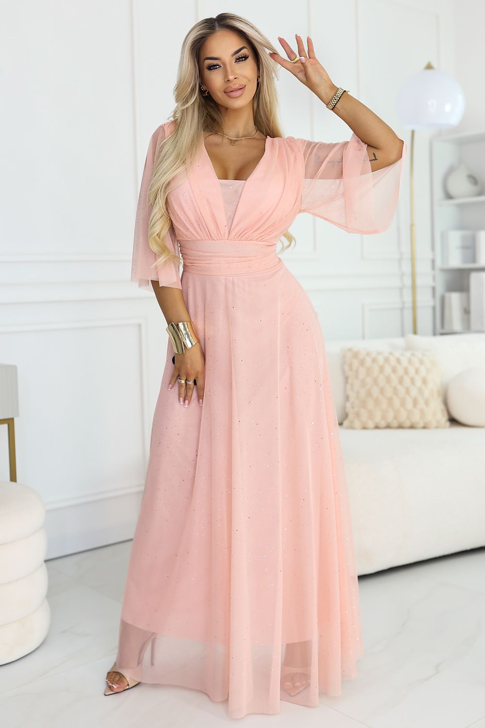  Langes Kleid model 227117 Numoco 
