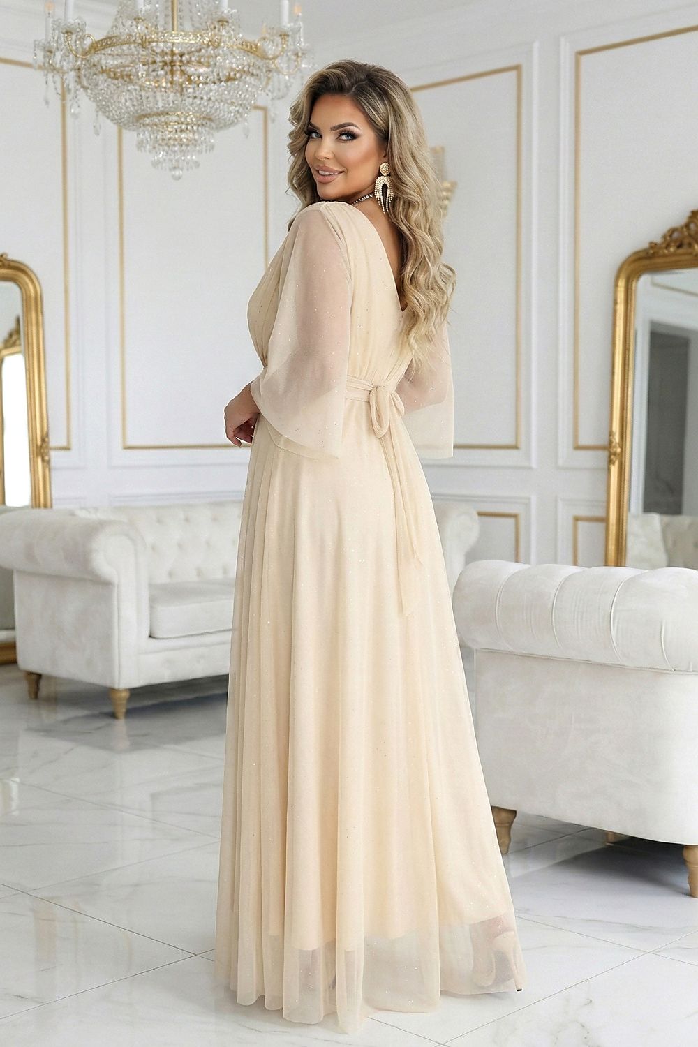  Langes Kleid model 227124 Numoco 