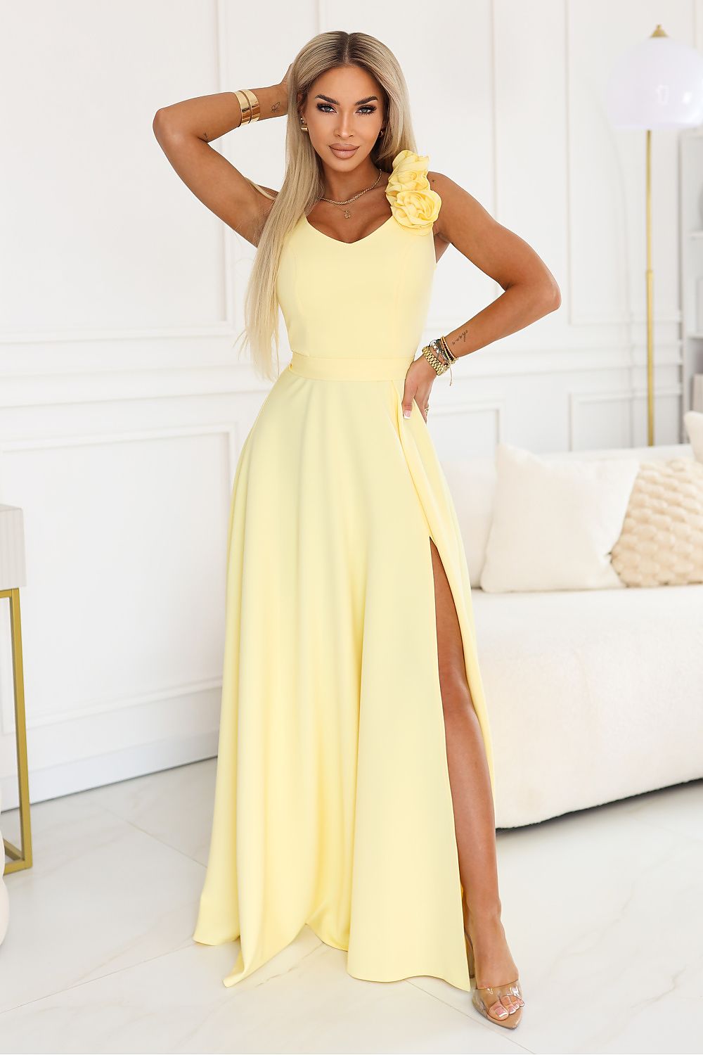  Langes Kleid model 227708 Numoco 