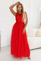  Langes Kleid model 227718 Numoco 