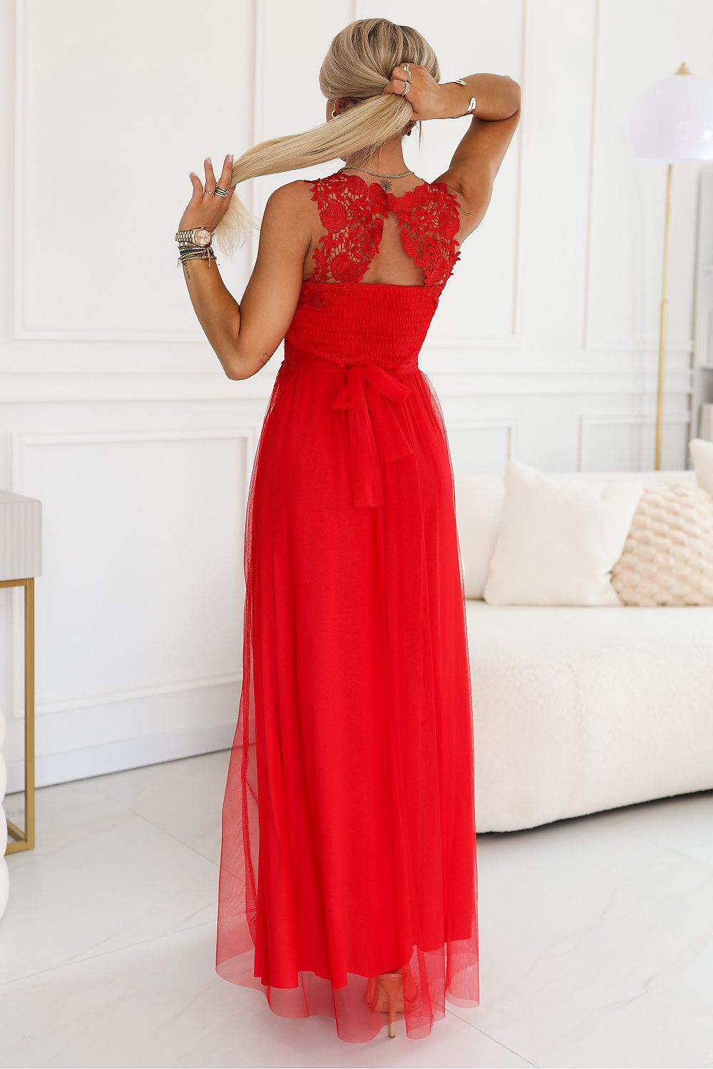  Langes Kleid model 227718 Numoco 