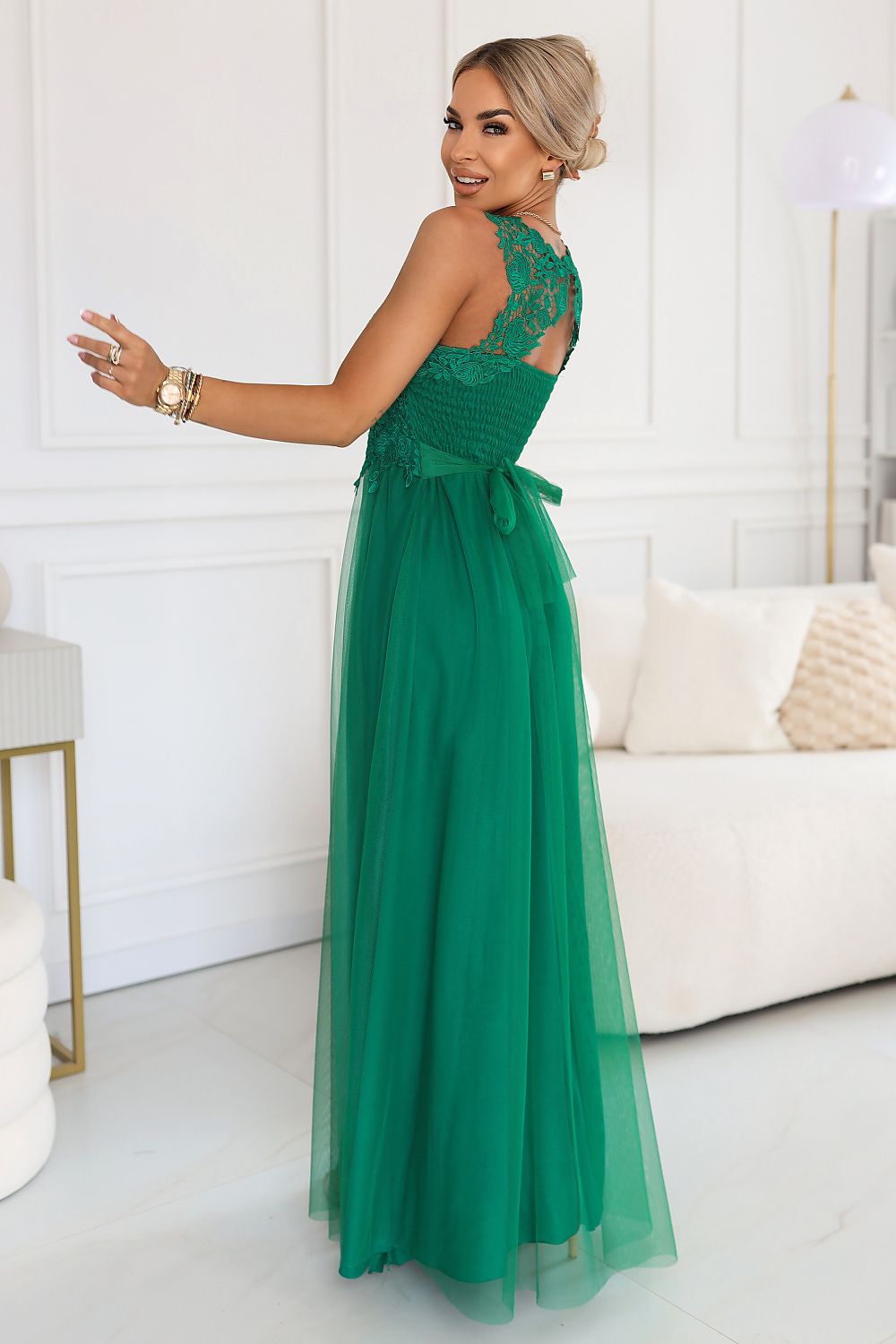  Langes Kleid model 227719 Numoco 