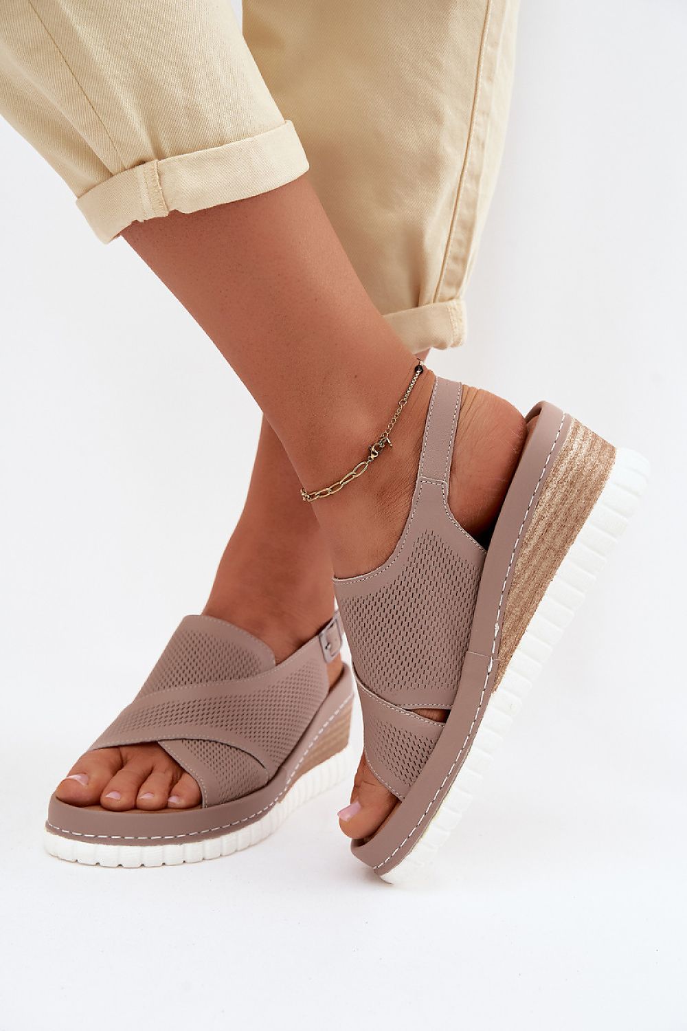 Keilabsatz Sandalen model 227897 Step in style 