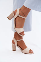  Sandalen mit Absatz model 228103 Step in style 